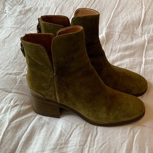 Franco Sarto Suede Boots